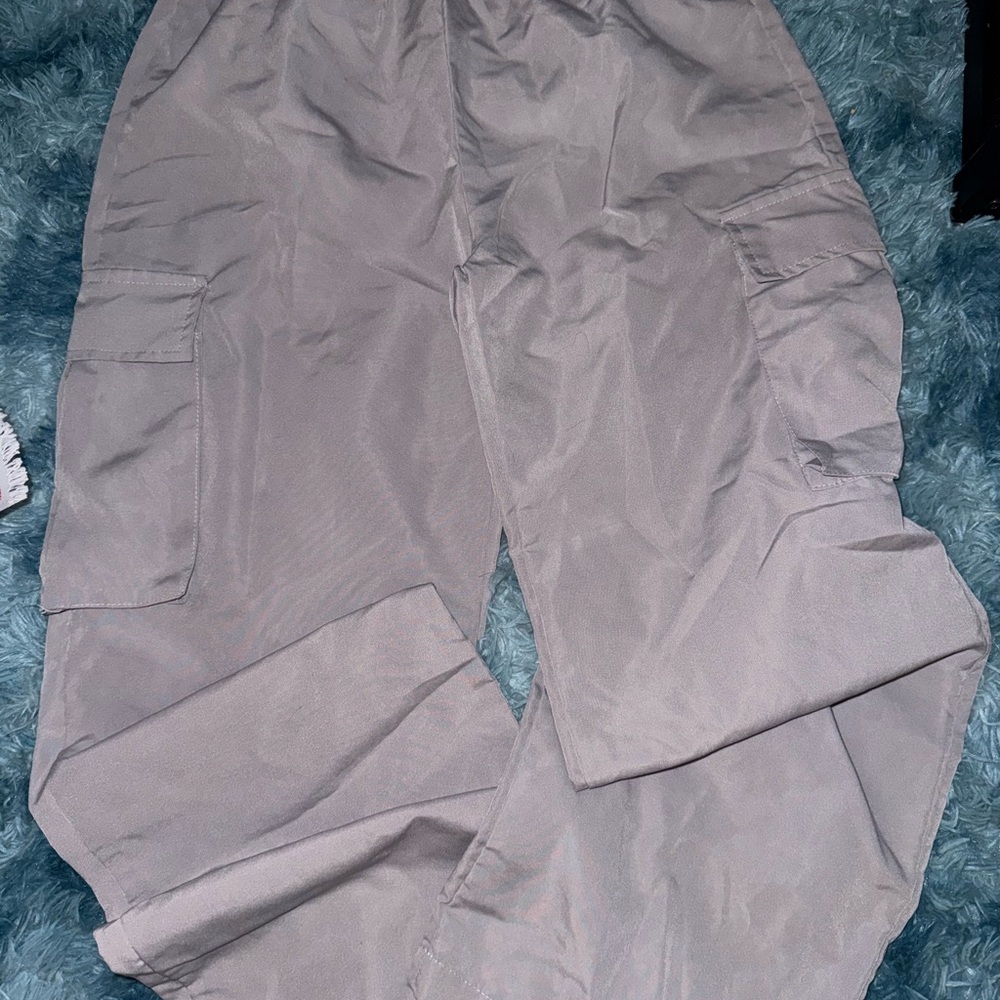 Men's Gray Cargo Pants